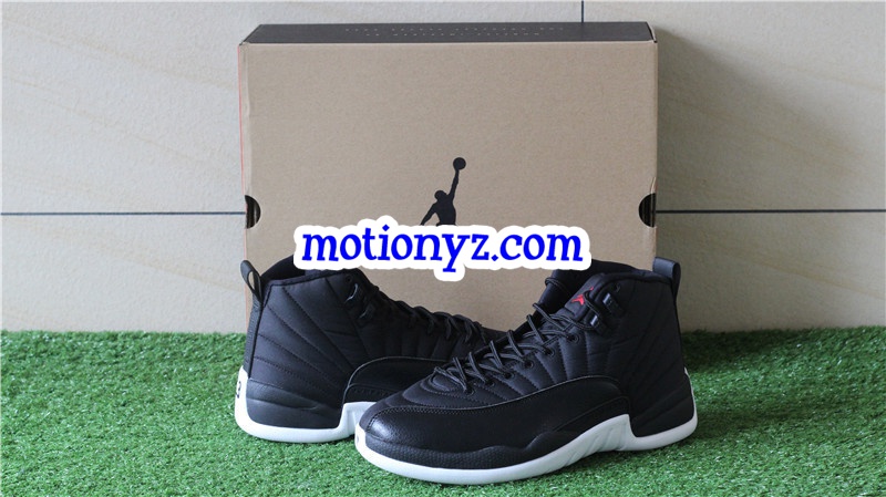 Air Jordan 12 Retro Black Nylon